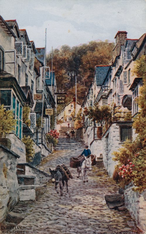 High Street, Clovelly od Alfred Robert Quinton