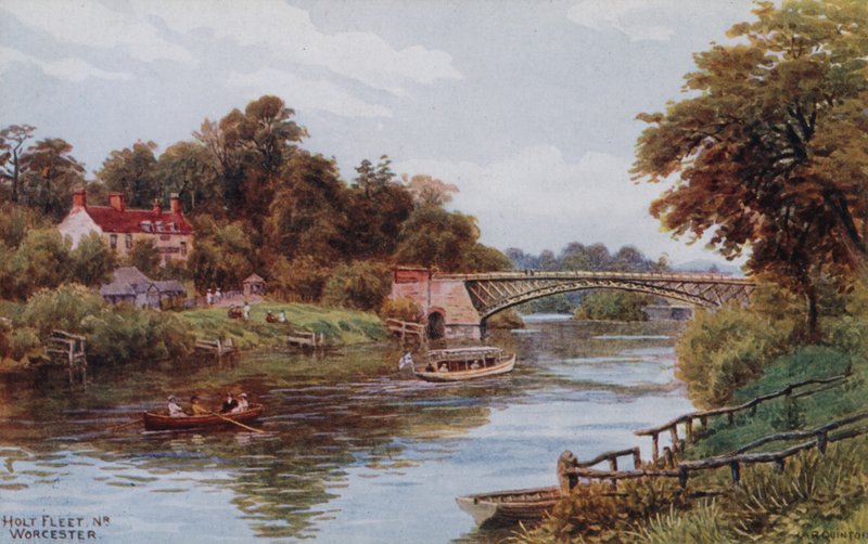 Holt Fleet, Nr Worcester od Alfred Robert Quinton