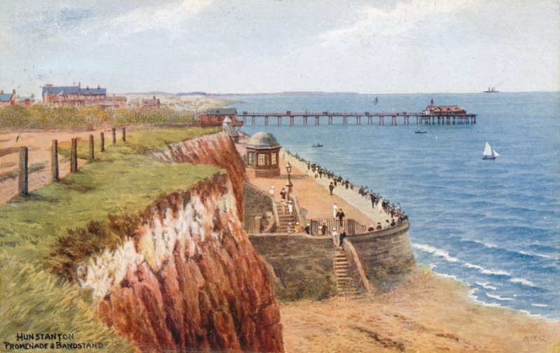 Hunstanton, Promenade a Brandstand od Alfred Robert Quinton