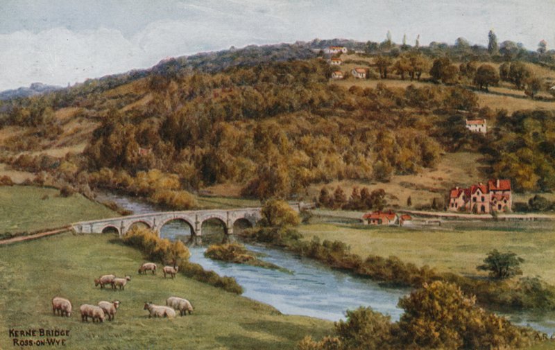 Kerne Bridge, Ross-on-Wye od Alfred Robert Quinton