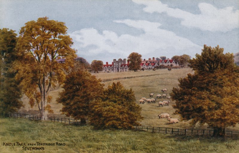 Knole Park, od ulice Tonbridge Road, Sevenoaks od Alfred Robert Quinton