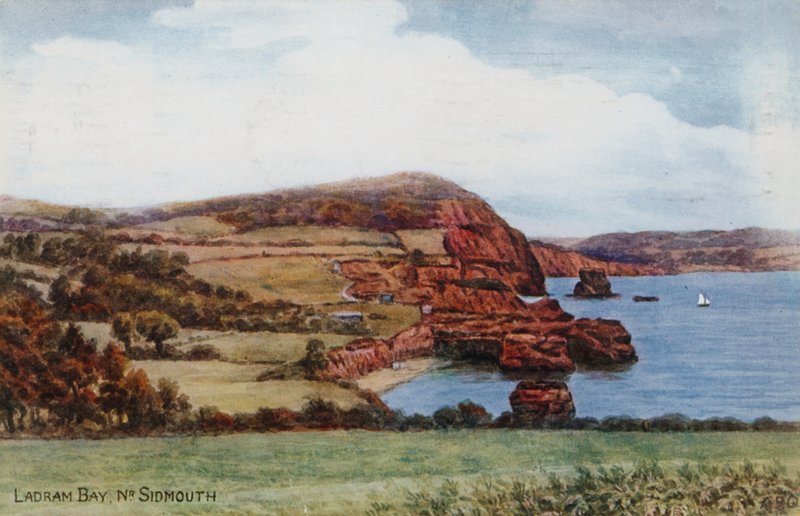 Ladram Bay, Nr Sidmouth od Alfred Robert Quinton