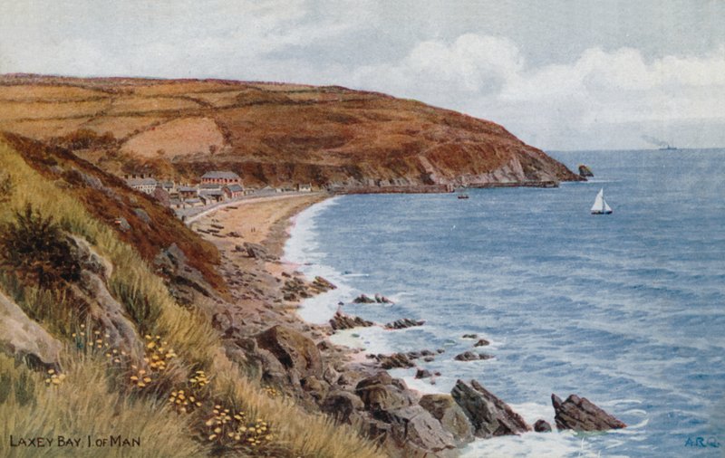 Laxey Bay, Já člověka od Alfred Robert Quinton