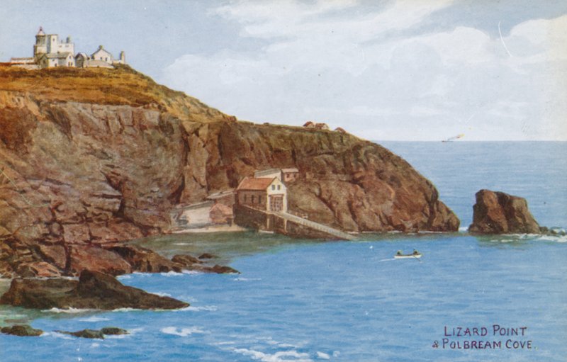Lizard Point a Polbream Cove od Alfred Robert Quinton