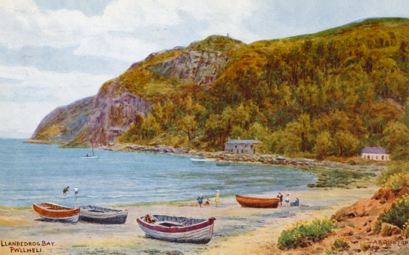 Llanbedrog Bay, Pwllheli od Alfred Robert Quinton