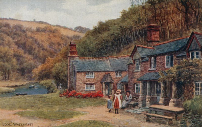Looe, Watergate od Alfred Robert Quinton