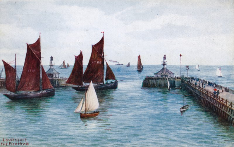 Lowestoft, The Pier Head od Alfred Robert Quinton