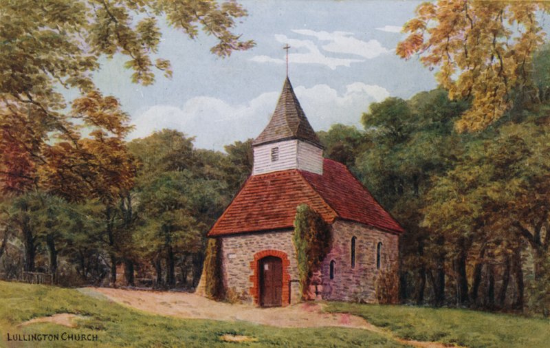 Lullingtonský kostel od Alfred Robert Quinton