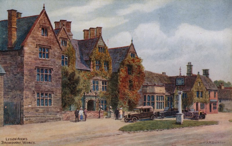Lygon Arms, Broadway, Worcs od Alfred Robert Quinton