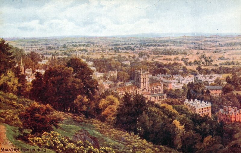 Malvern, z Hills od Alfred Robert Quinton