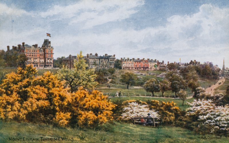 Mount Ephraim, Tunbridge Wells od Alfred Robert Quinton