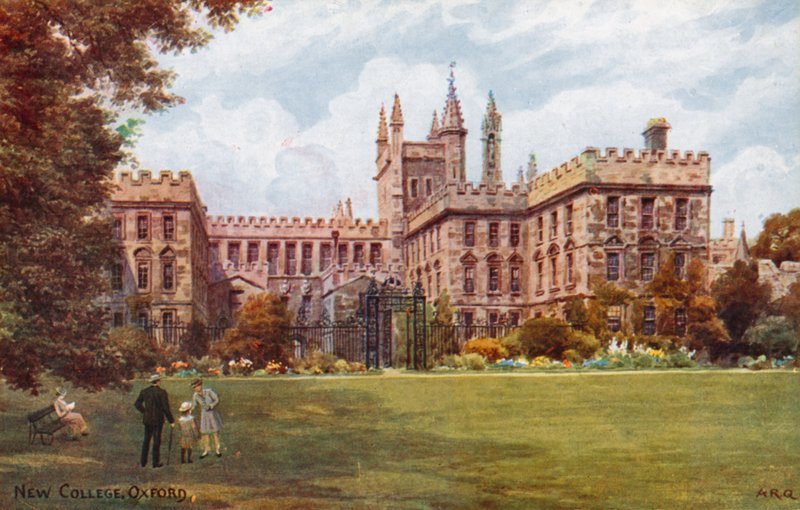 New College, Oxford od Alfred Robert Quinton