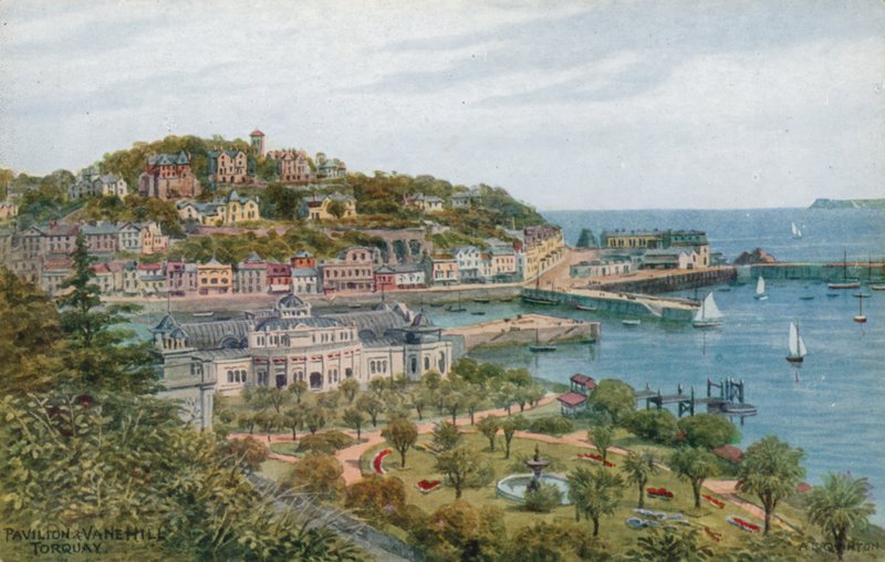 Pavilion a Vane Hill, Torquay od Alfred Robert Quinton