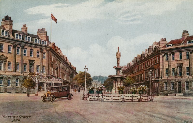 Pulteney Street, Bath od Alfred Robert Quinton