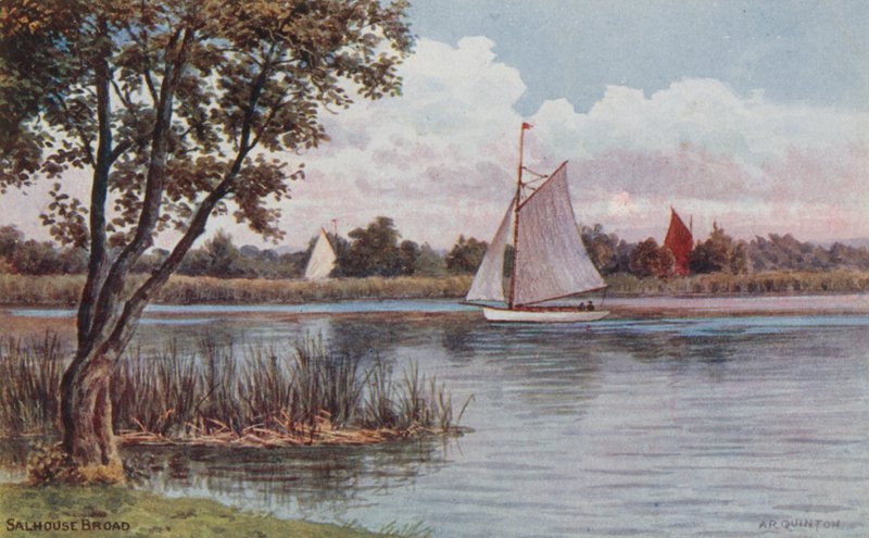 Salhouse Broad od Alfred Robert Quinton