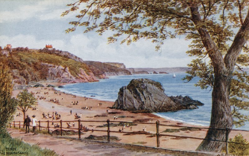 Tenby, The North Sands od Alfred Robert Quinton