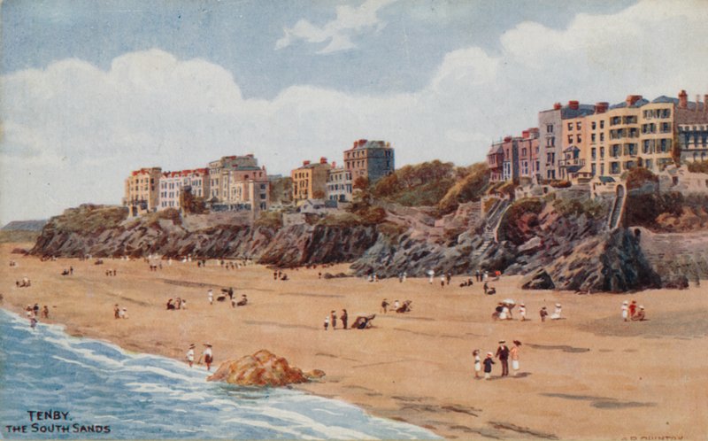 Tenby, The South Sands od Alfred Robert Quinton