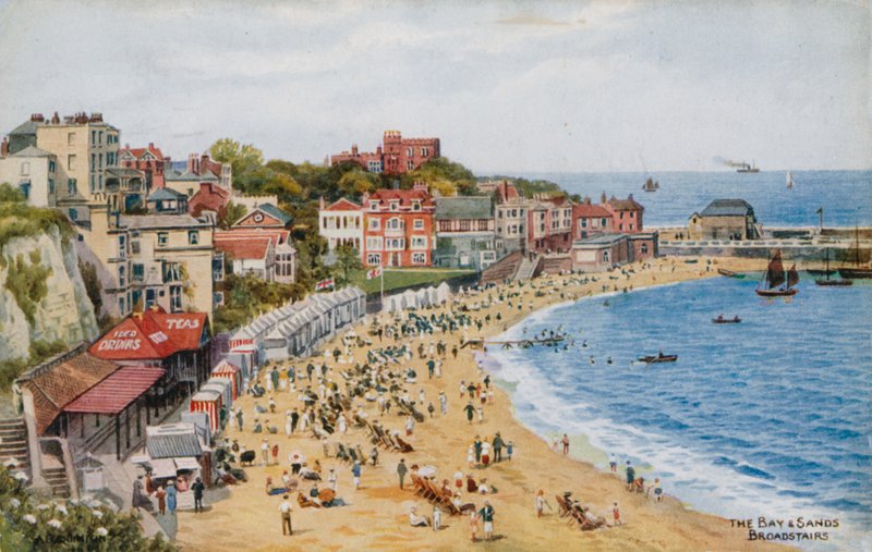 The Bay and Sands, Broadstairs od Alfred Robert Quinton