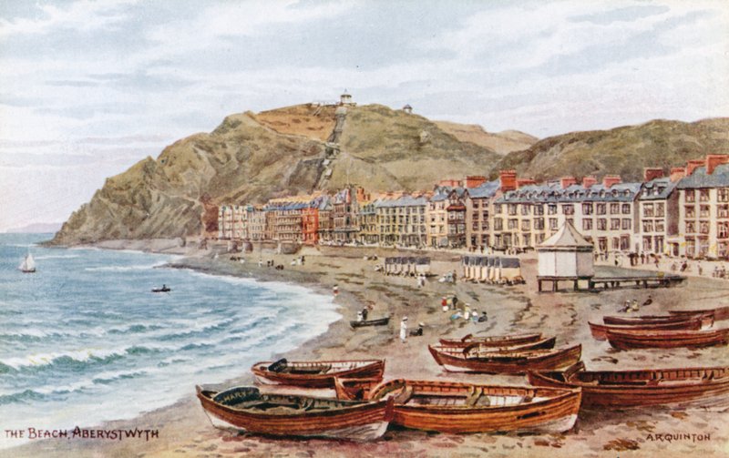 Pláž, Aberystwyth od Alfred Robert Quinton
