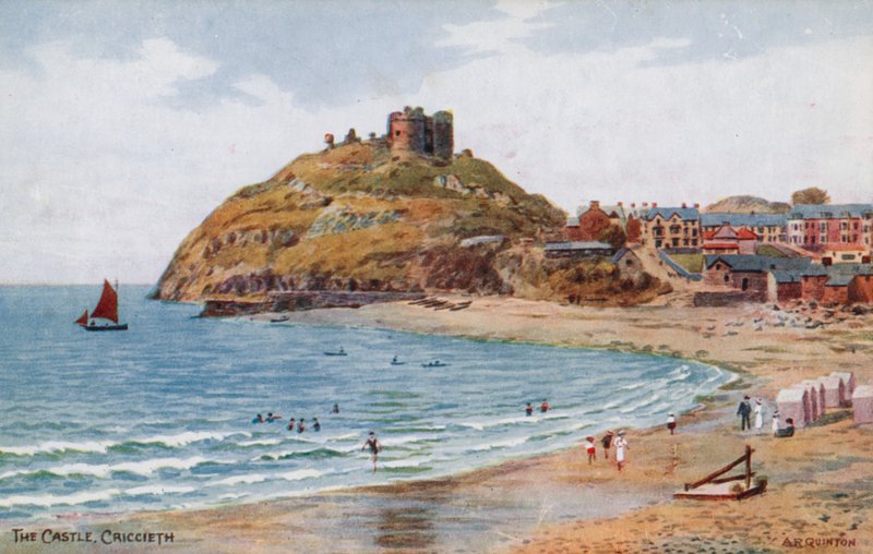 Hrad, Criccieth od Alfred Robert Quinton
