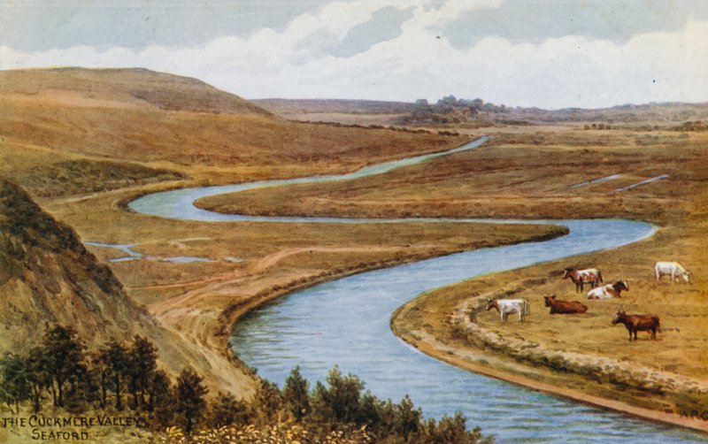 Cuckmere Valley, Seaford od Alfred Robert Quinton
