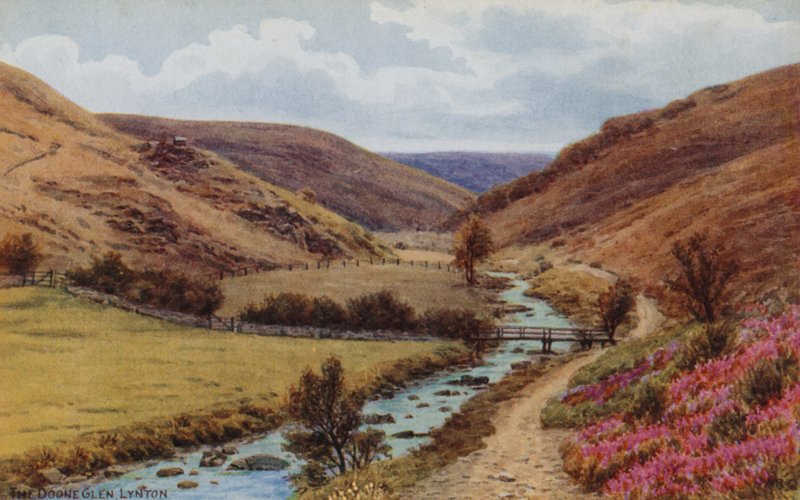 The Doone Glen, Lynton od Alfred Robert Quinton