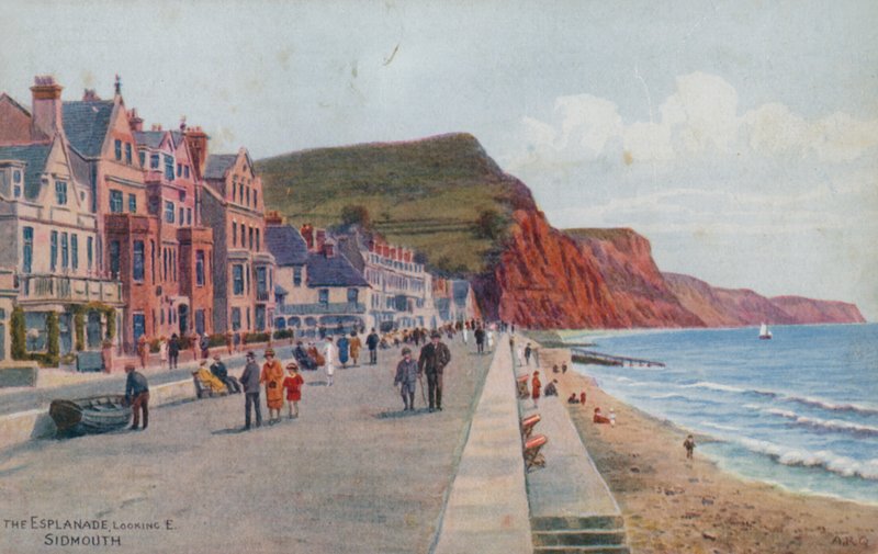Esplanáda, Pohled E, Sidmouth od Alfred Robert Quinton
