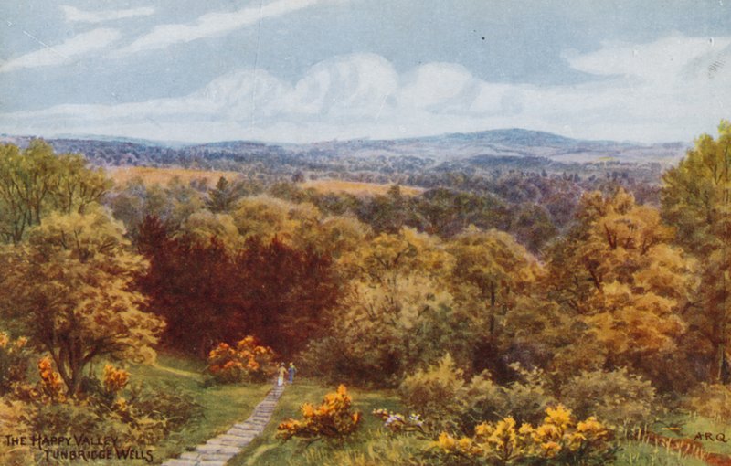 The Happy Valley, Tunbridge Wells od Alfred Robert Quinton