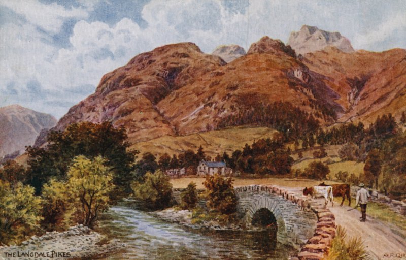 Langdale Pikes od Alfred Robert Quinton