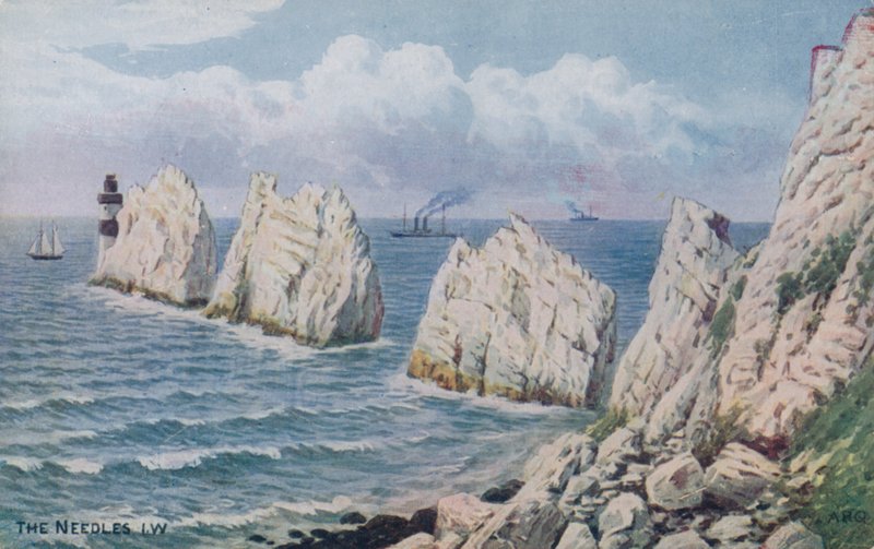 The Needles, Isle of Wight od Alfred Robert Quinton