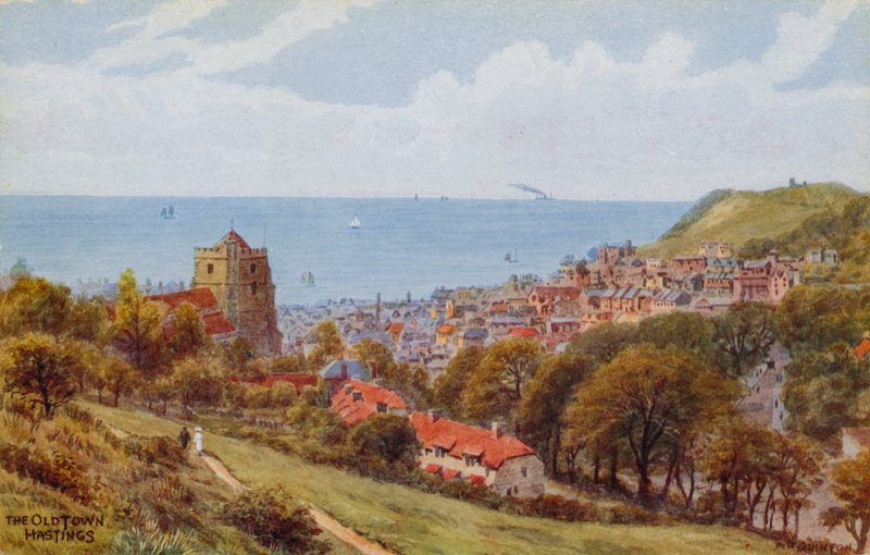 Staré město, Hastings od Alfred Robert Quinton