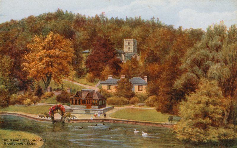 Ornamental Grounds, Grange-Over-Sands od Alfred Robert Quinton