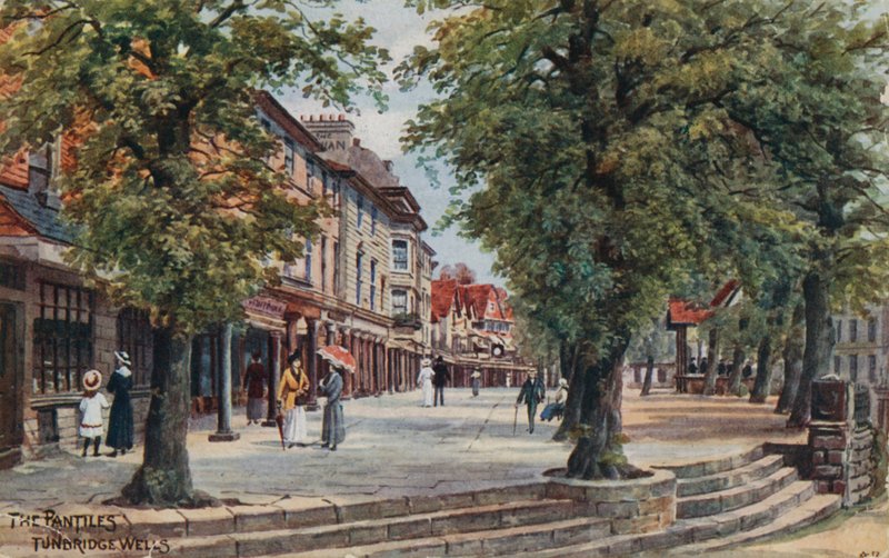 The Pantiles, Tunbridge Wells od Alfred Robert Quinton
