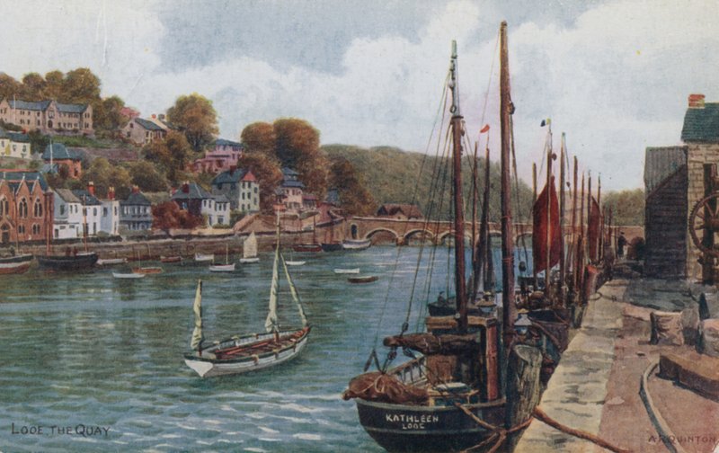 Nábřeží, Looe od Alfred Robert Quinton