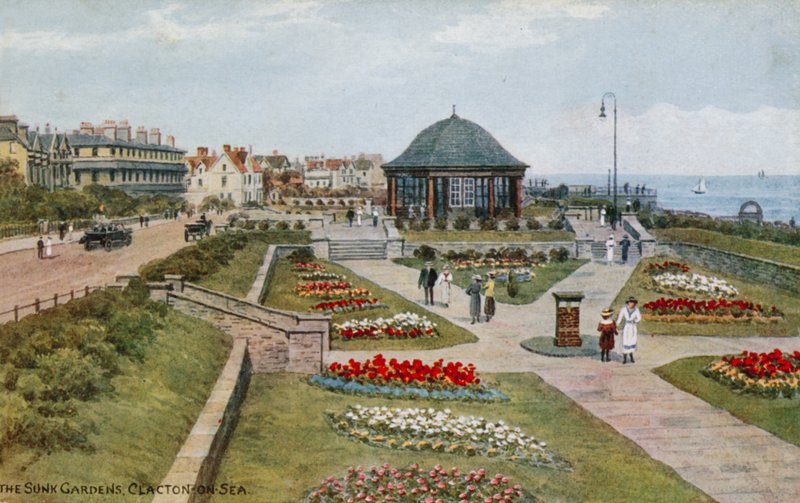 The Sunk Gardens, Clacton-on-Sea od Alfred Robert Quinton