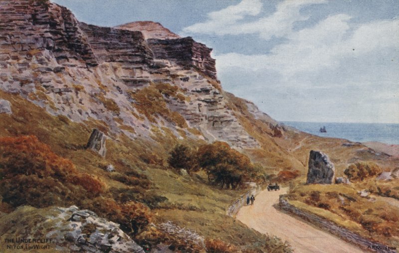 The Undercliff, Niton, I of Wight od Alfred Robert Quinton