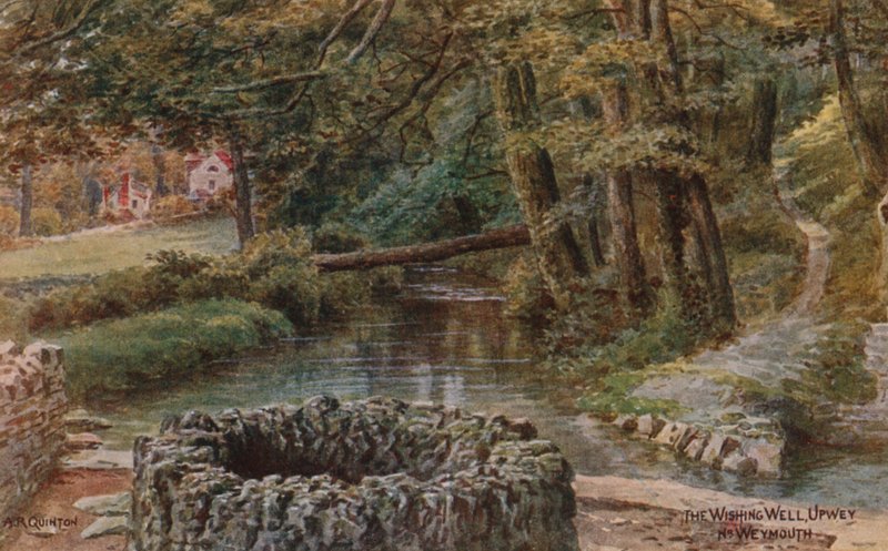 The Wishing Well, Upwey, Weymouth od Alfred Robert Quinton