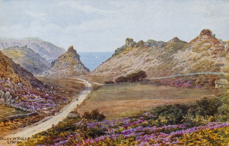 Valley of Rocks, Lynton od Alfred Robert Quinton