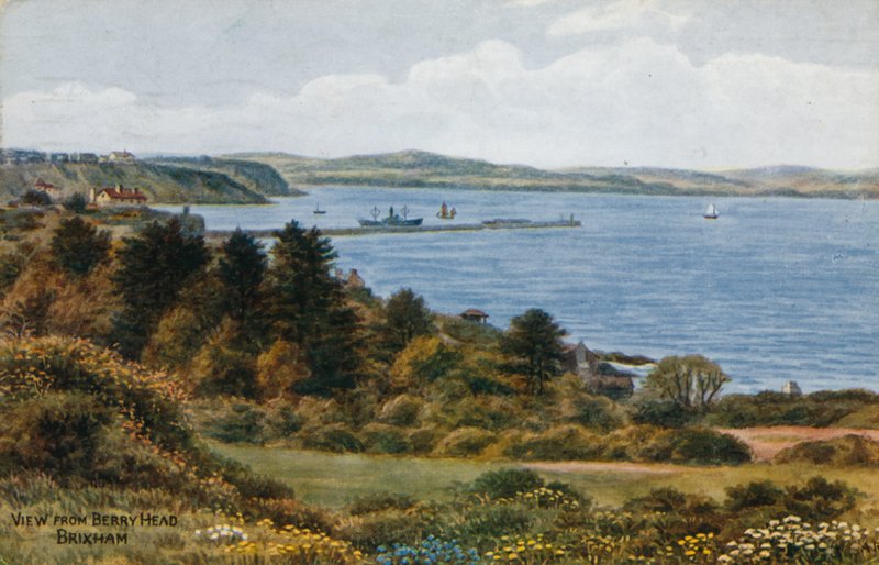 Pohled z Berry Head, Brixham od Alfred Robert Quinton