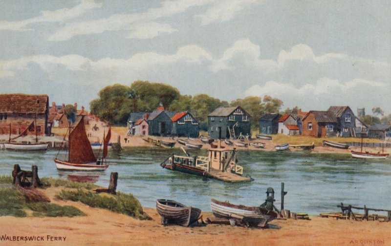 Walberswick Ferry od Alfred Robert Quinton