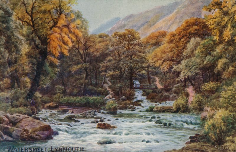 Watersmeet, Lynmouth od Alfred Robert Quinton