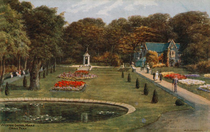 Weston-Super-Mare, Grove Park od Alfred Robert Quinton