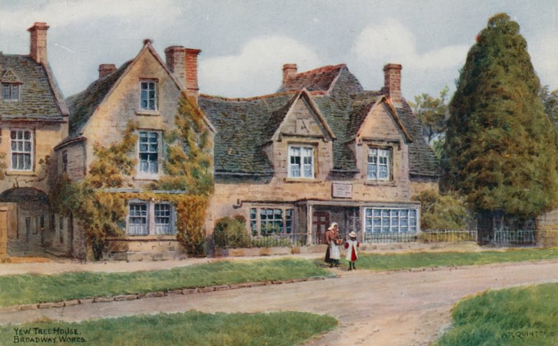 Yew Tree House, Broadway, Worcs od Alfred Robert Quinton