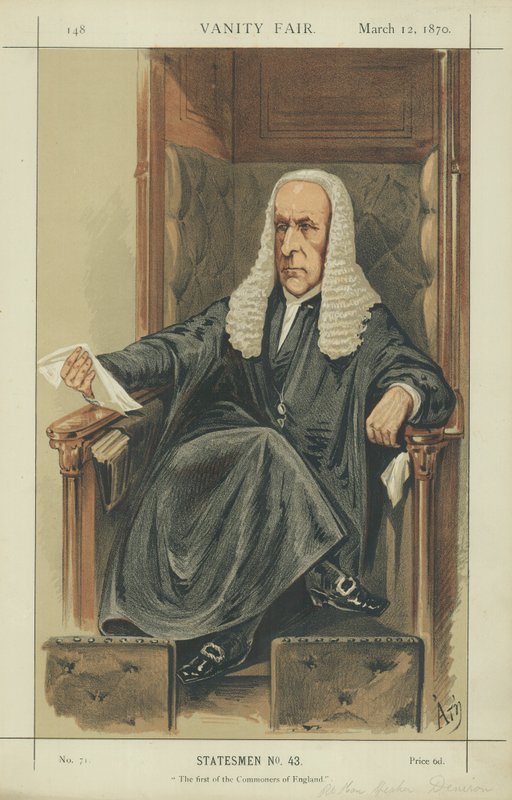 Mluvčí (pan mluvčí Denison) od Alfred Thompson