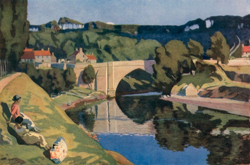 Aberdeen, Brig OBalgownie od Algernon Mayow Talmage