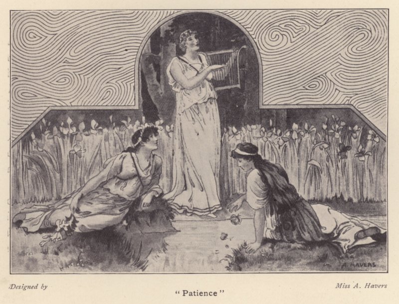 "Trpělivost" (litho) od Alice Havers
