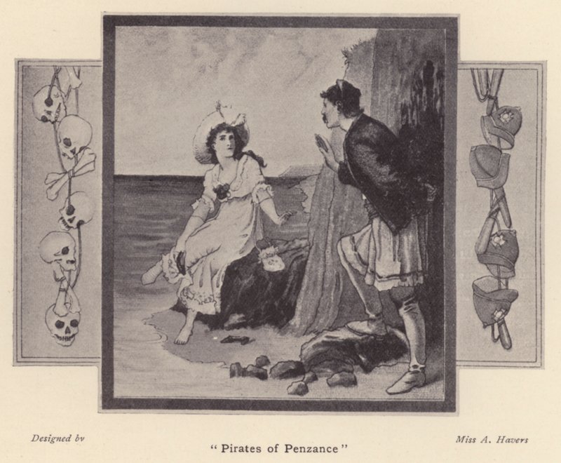 "Piráti z Penzance" (litho) od Alice Havers