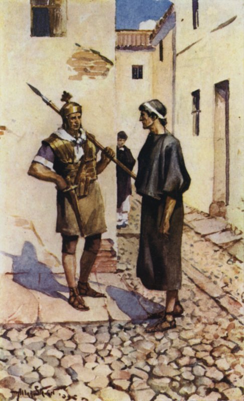 Alban a kněz (barva lito) od Allan (after) Stewart