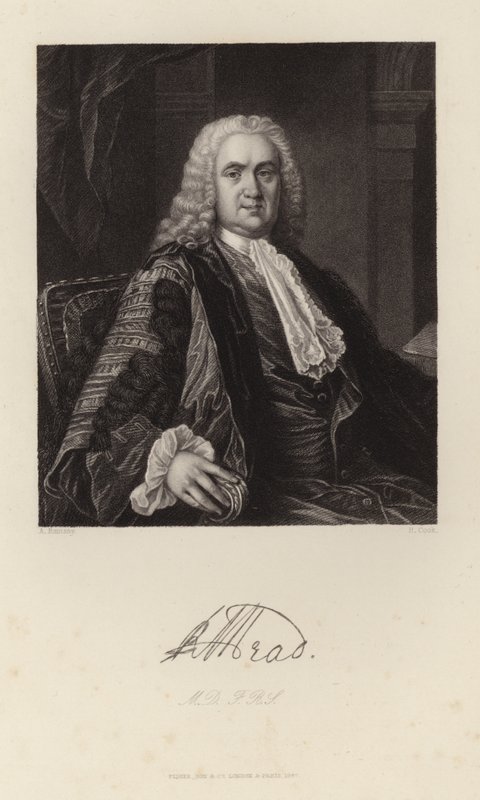 Richard Mead, 1847 od Allan Ramsay