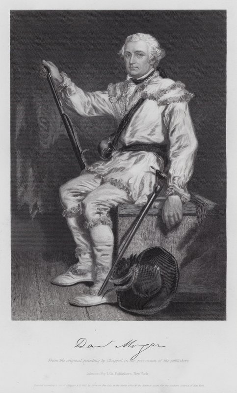 Daniel Morgan (rytina) od Alonzo (after) Chappel